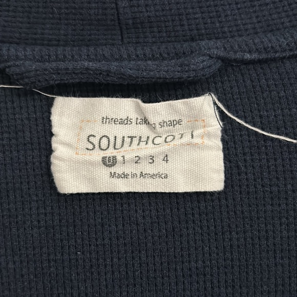 Navy Blue Robe - Picture 2 of 2